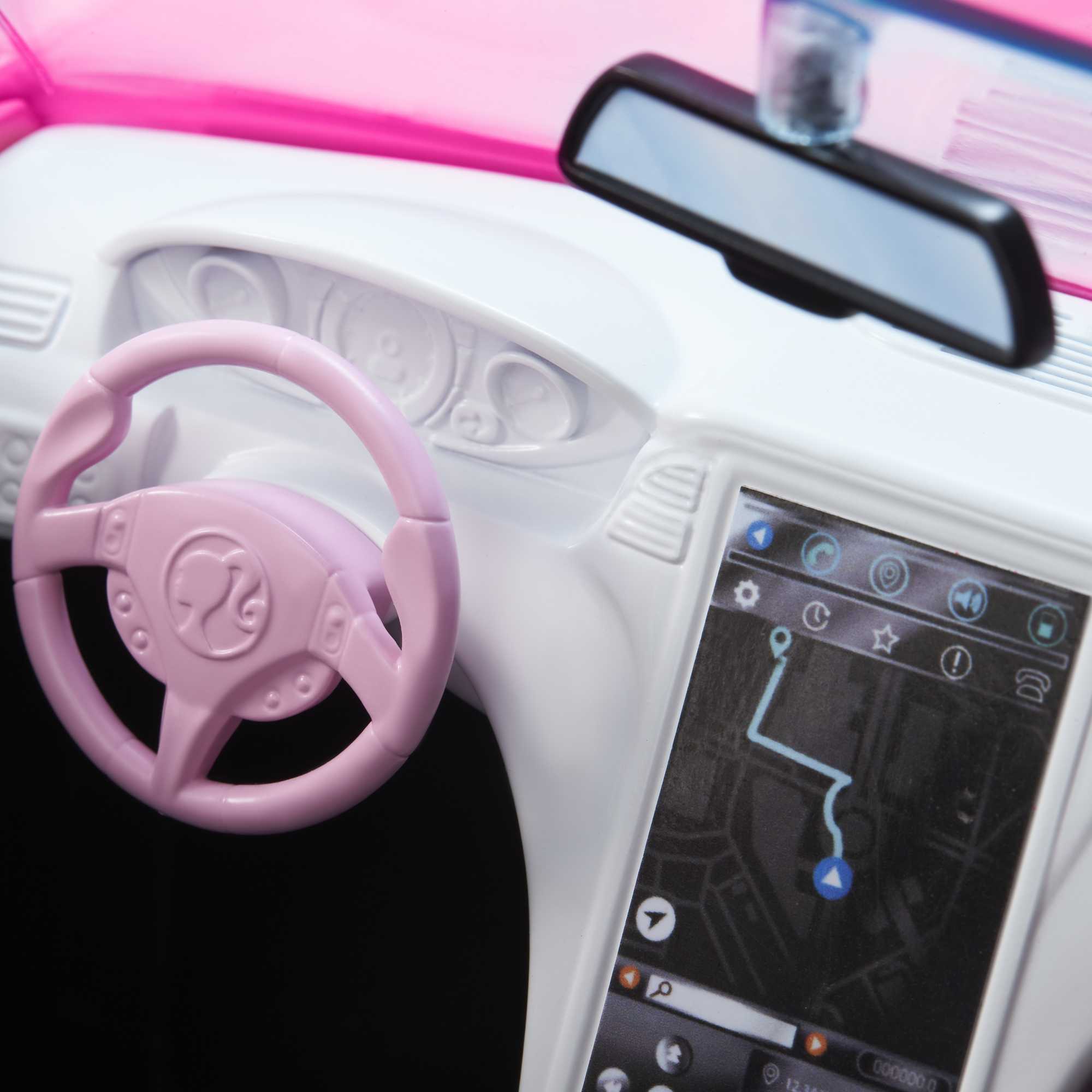 Barbie Coche Descapotable Rosa - Image 4