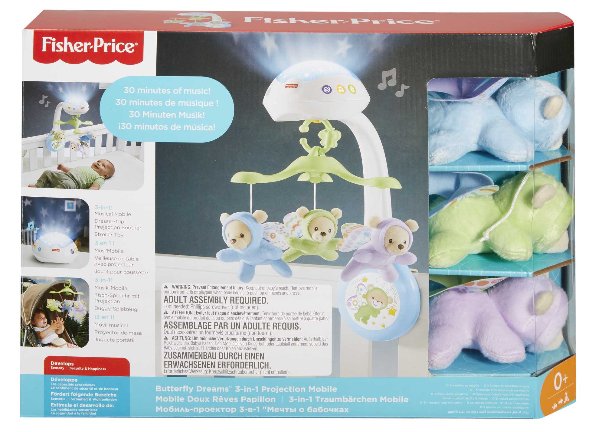Butterfly Dreams 3-in-1 Projection Mobile - Image 6