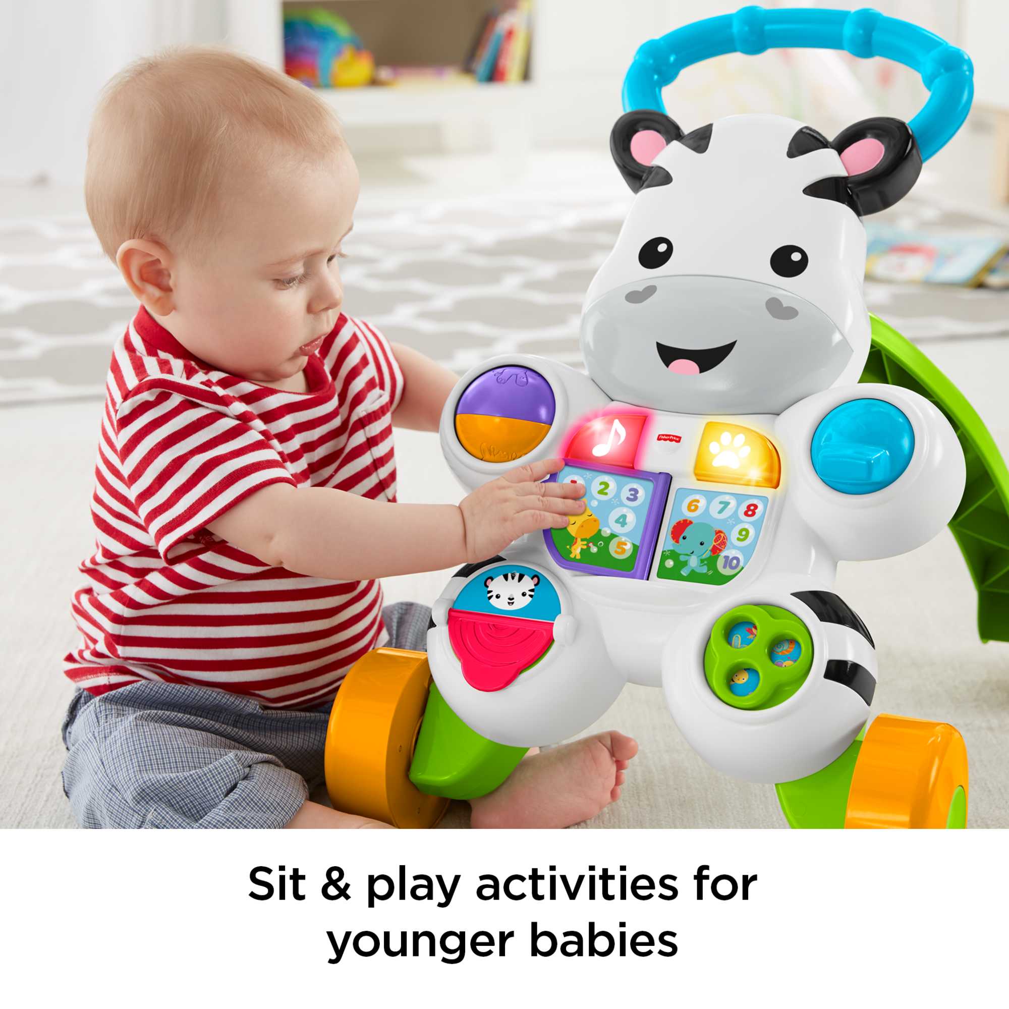 Fisher-Price Learn With Me Zebra Walker - Image 3