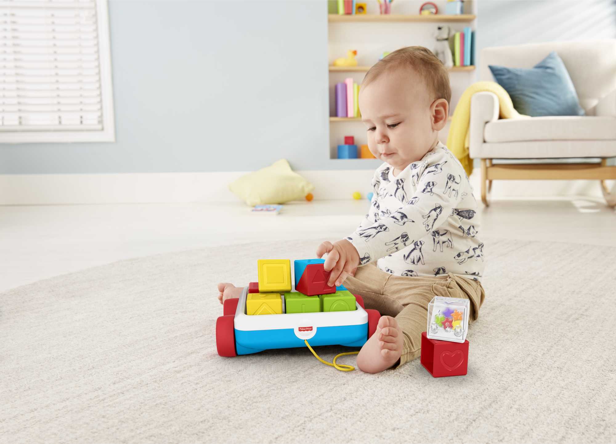 Fisher-Price Pull-Along Activity Blocks - Image 3