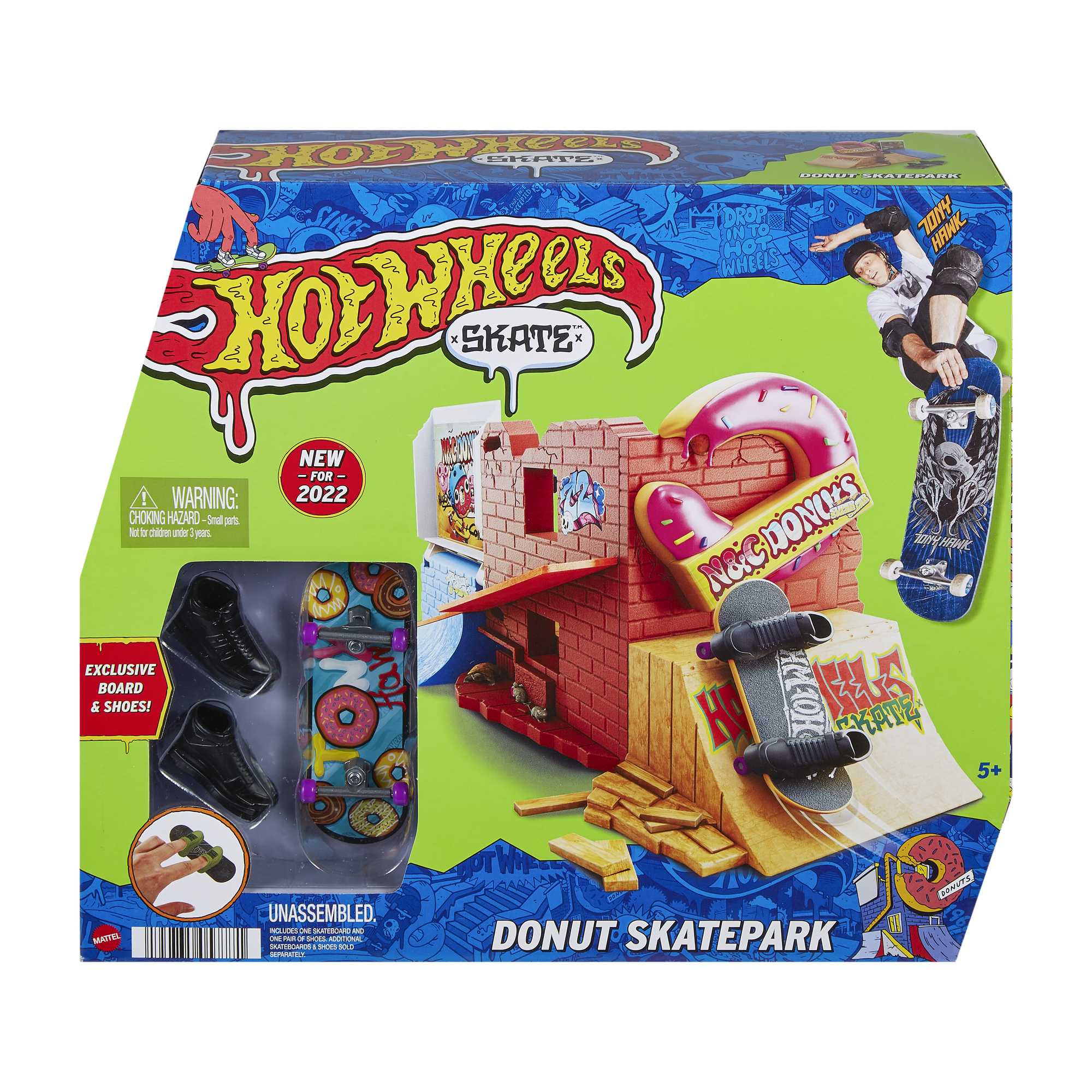 Hot Wheels Skate Drop In Surtido de skateboarding - Image 4